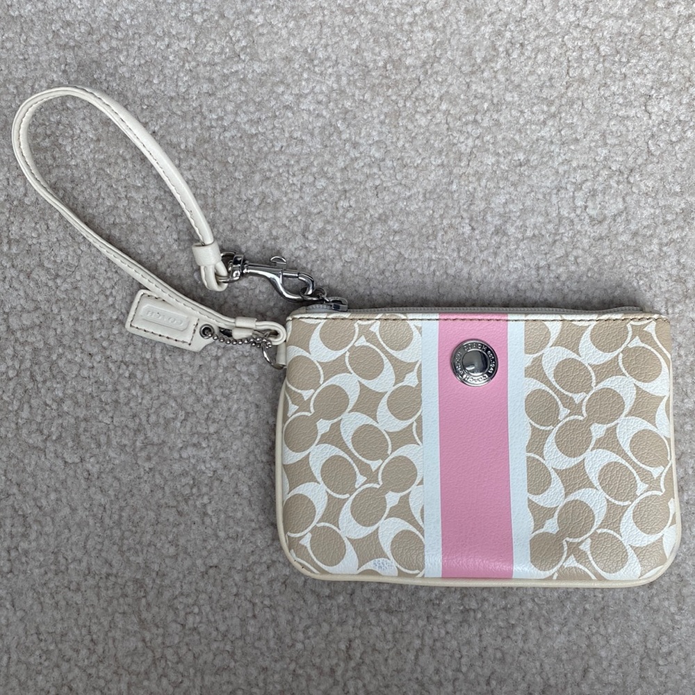 Coach wallet wristlet